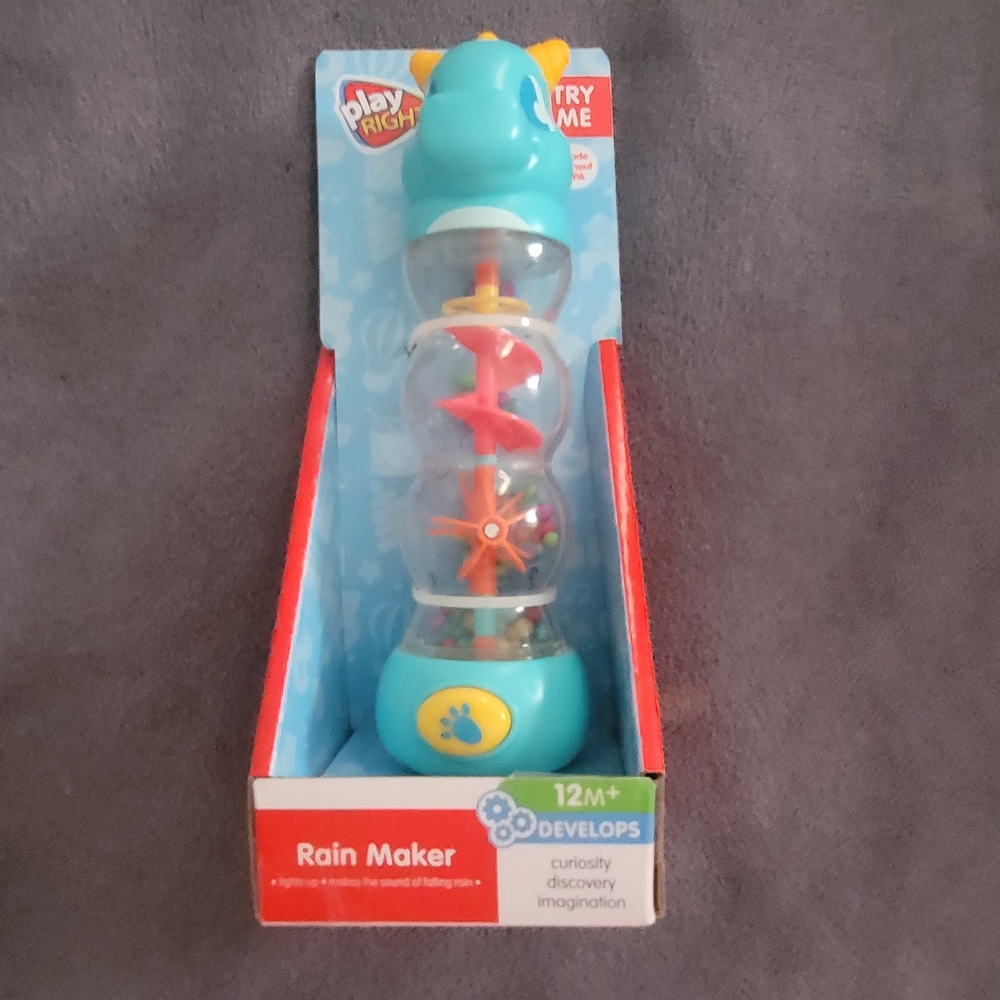 Blue Rain Maker Toy